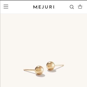 Mejuri Bold Sphere Studs
